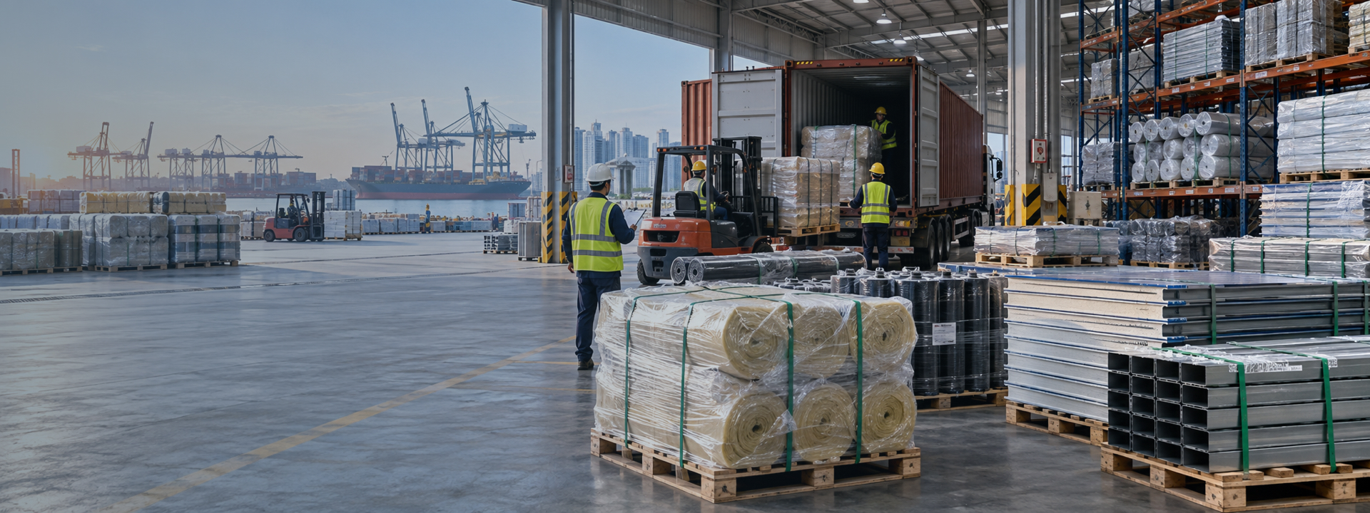 High-Performance Building Materials Waterproofing, Insulation & Steel Structure Solutions