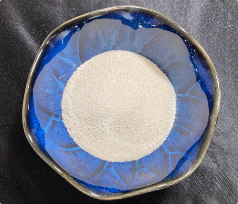 Powder rubber sample
