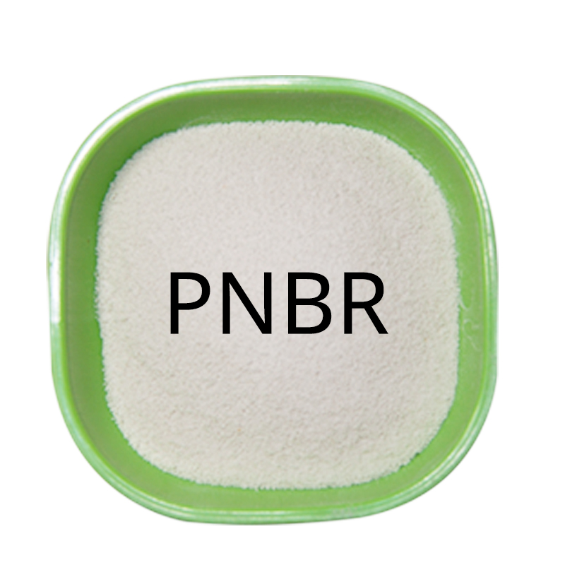 Sample of powdered nitrile rubber used in industrial sealing applications